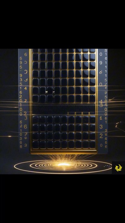 Matrix Portal — Board of Numbers and Light