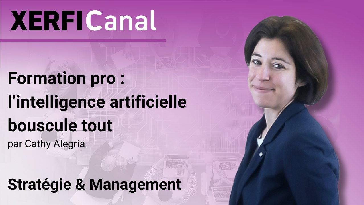 Formation pro : l’intelligence artificielle bouscule tout [Cathy Alegria]