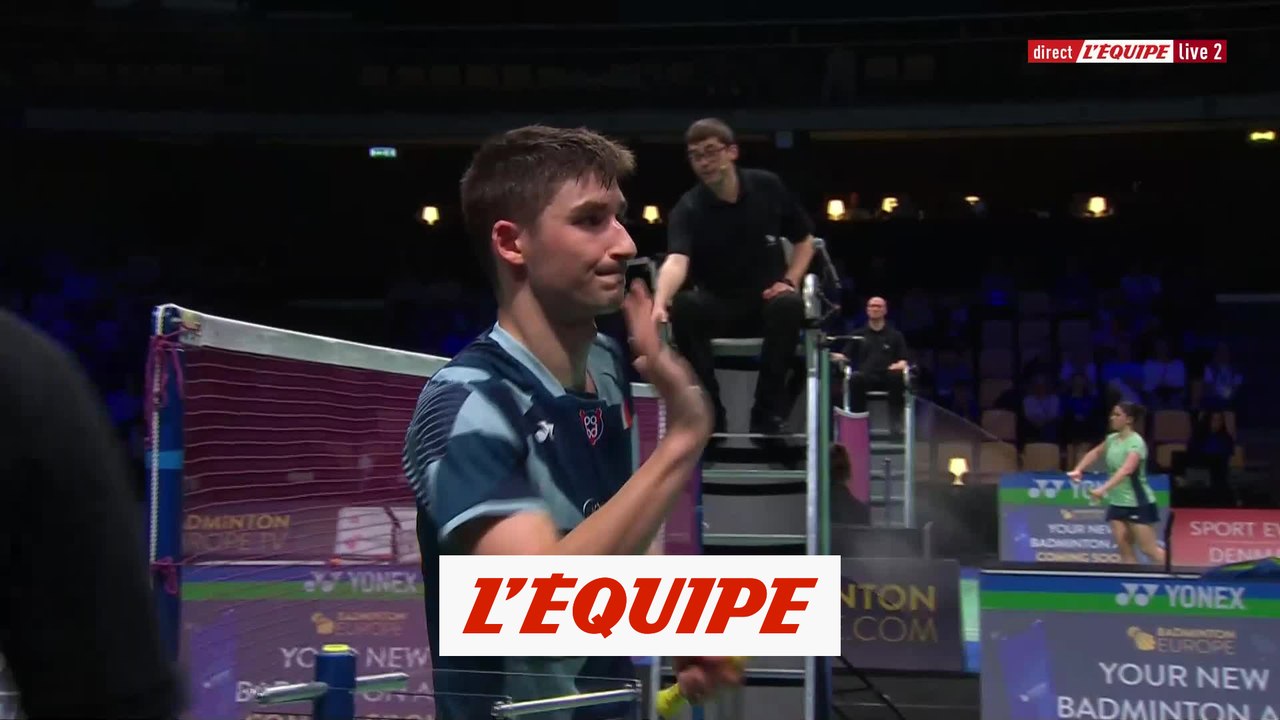 Christo Popov affrontera Alex Lanier en demi-finales - Badminton - CE