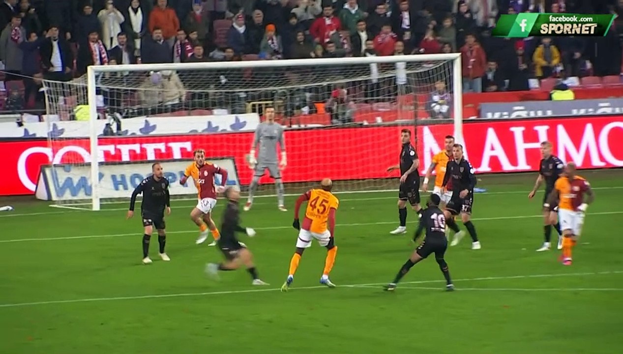 Samsunspor 0-2 Galatasaray (GENİŞ ÖZET)