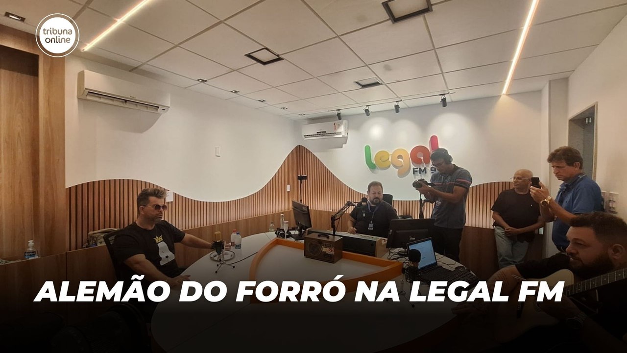 Alemão do Forró na Legal FM