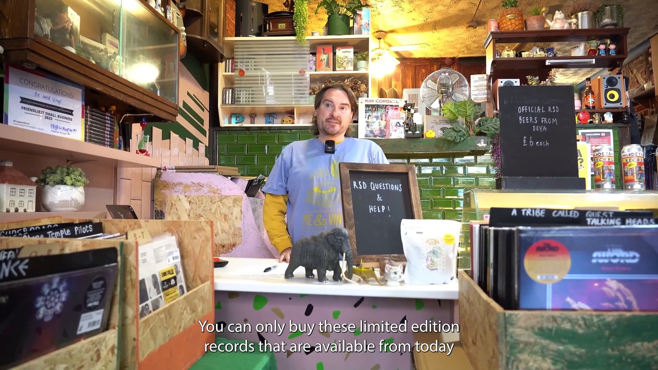 Pie & Vinyl Record Store Day