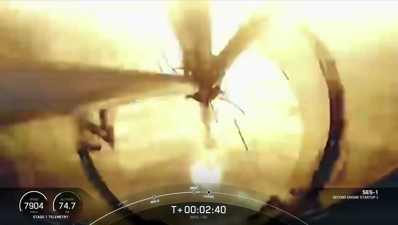 Blastoff! SpaceX launches secret US spy satellite from California, nails landing