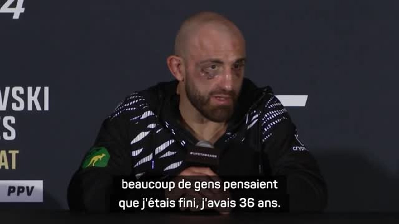 UFC 314 - Volkanovski : "Beaucoup de gens pensaient que j'étais fini"