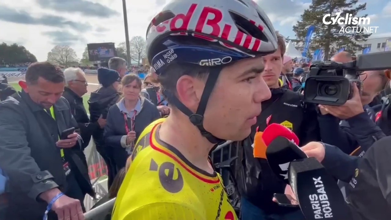 Cycling - Paris-Roubaix 2025 -  Wout Van Aert : "For sure we aimed for more, but..."