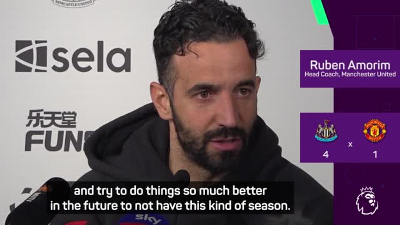'A reflection of Manchester United's season' - Amorim after heavy Newcastle defeat