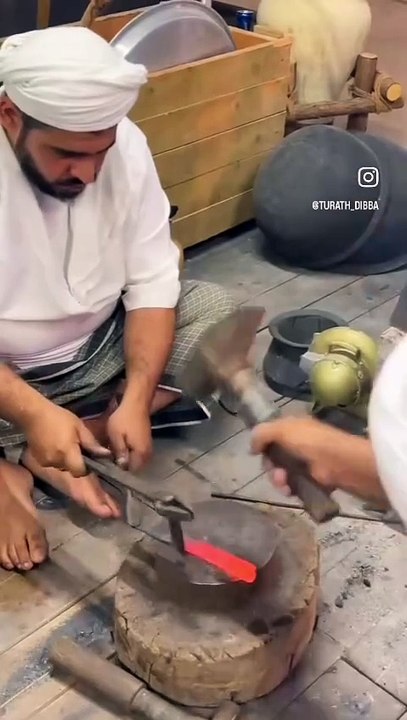 Emirati blacksmith
