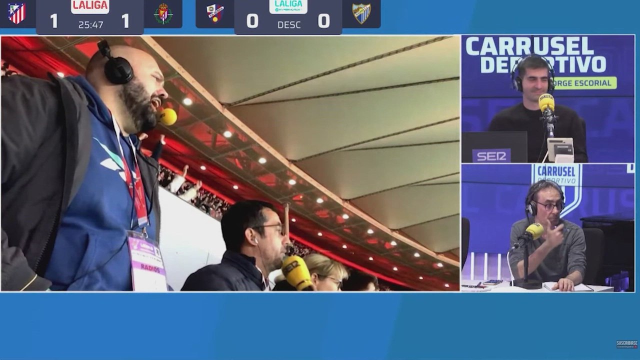 Gol de Giuliano Simeone, Atlético vs Valladolid