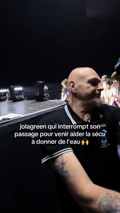 Jolagreen est descendu pour donner de l’eau 👏