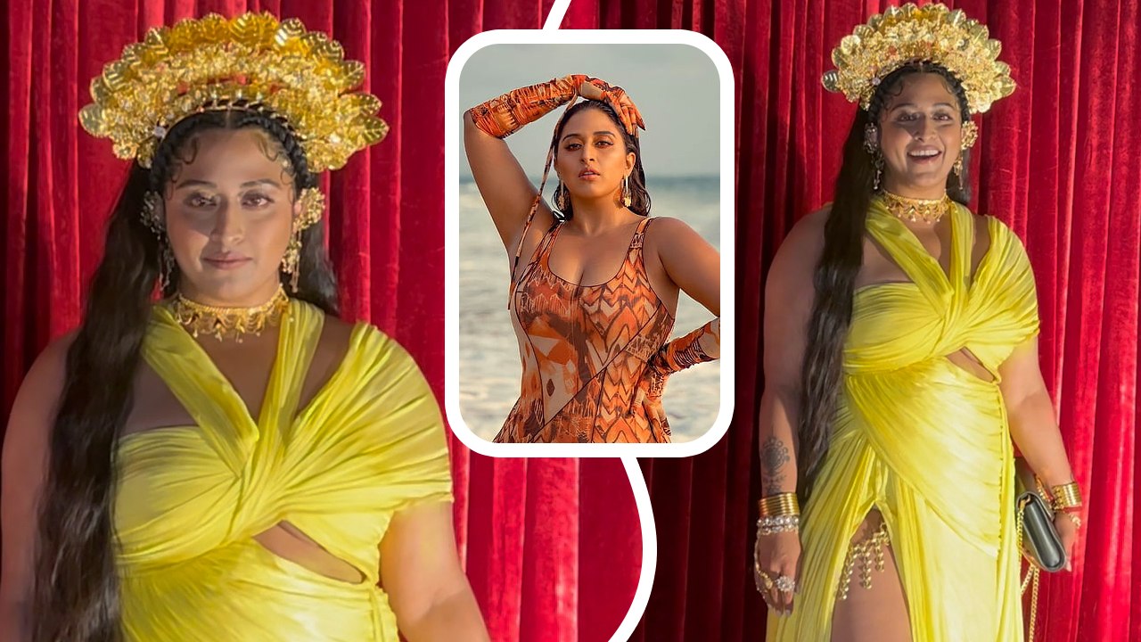 American Singer and Rapper Raja Kumari Spotted Celebrating in Mumbai