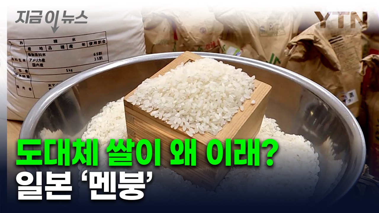 주식이 쌀인데...'백약이 무효' 일본 쌀 현황 [지금이뉴스] / YTN