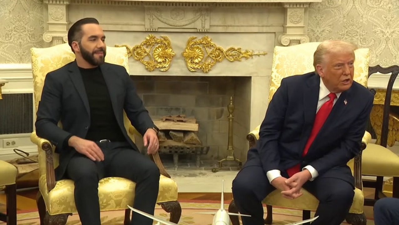 Trump and cabinet tear into CNN journalist Kaitlan Collins in Oval Office showdown