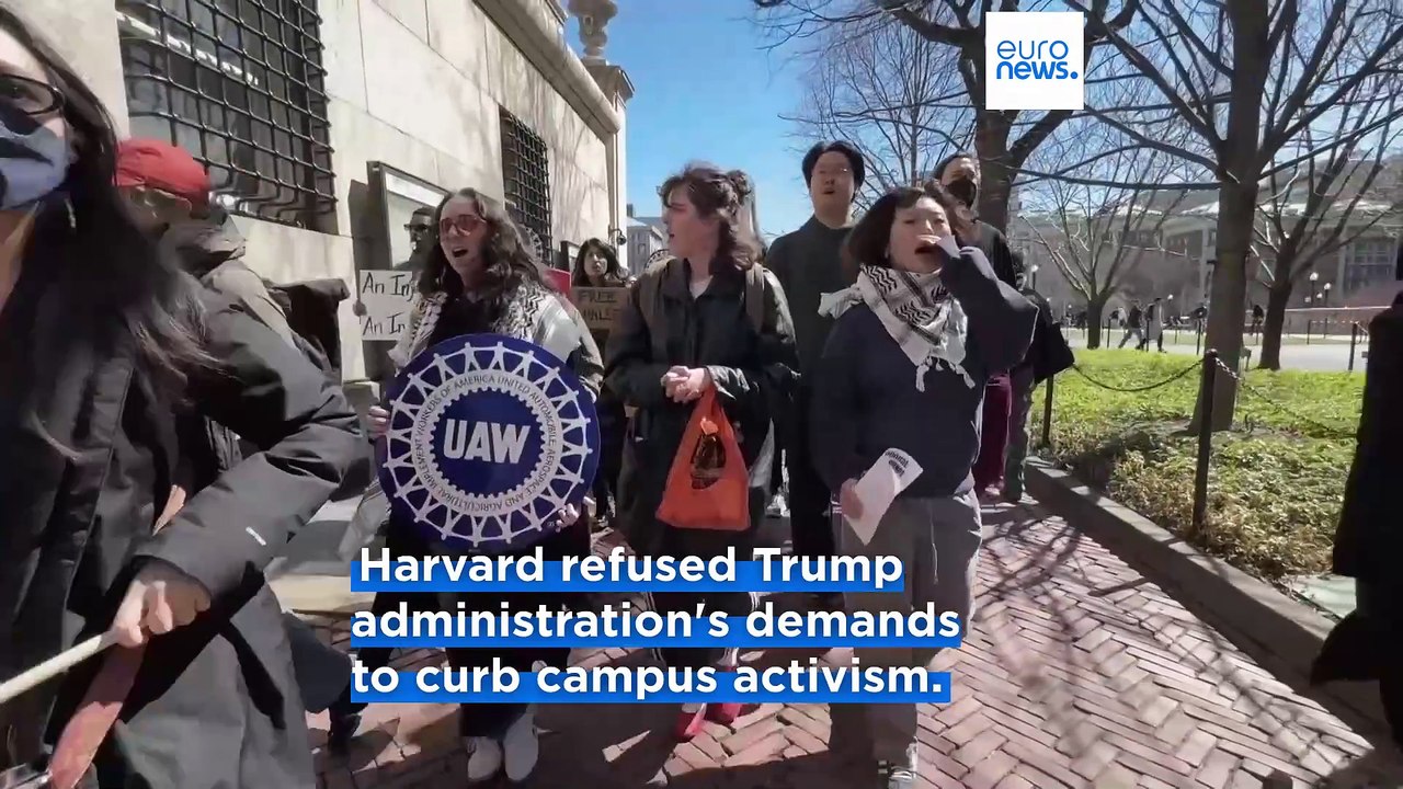 Trump administration to freeze €1.9bn in grants to Harvard University