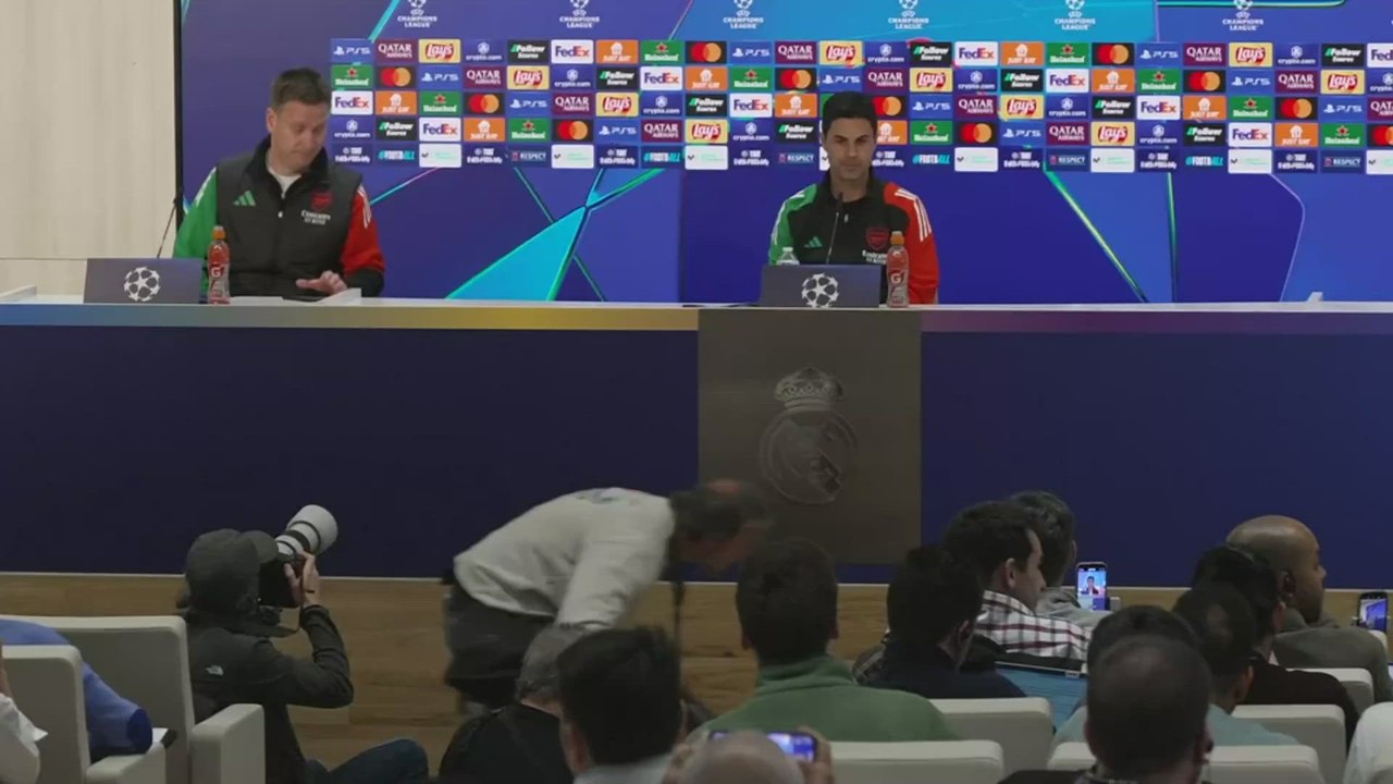 Mikel Arteta, press conference | Real Madrid vs Arsenal