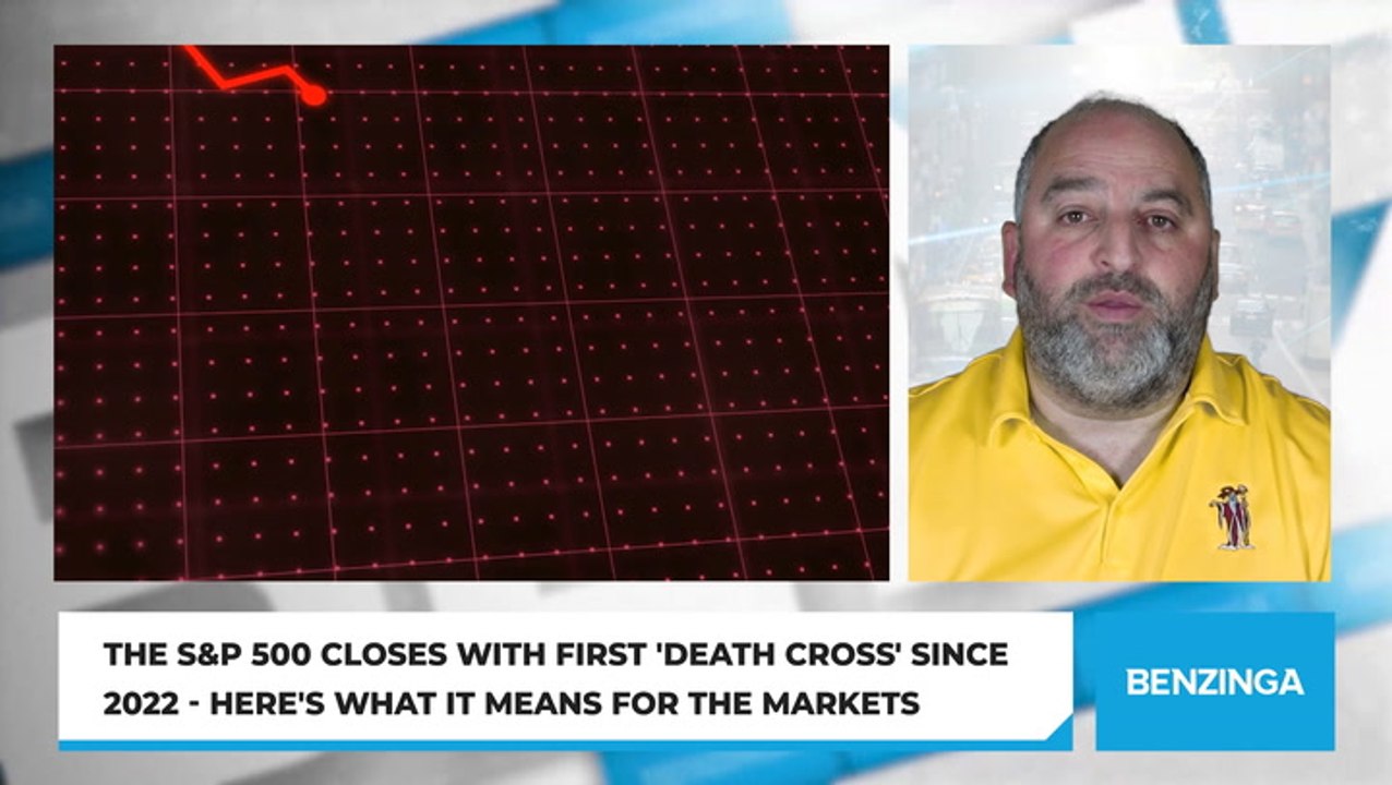 The S&P 500 Closes With First 'Death Cross' Since 2022 - Here's What It Means For The Markets