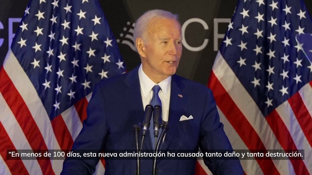 Biden reaparece
