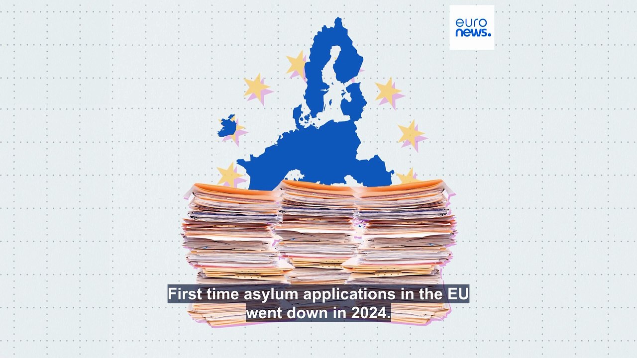 Which EU countries are receiving the most asylum applications?