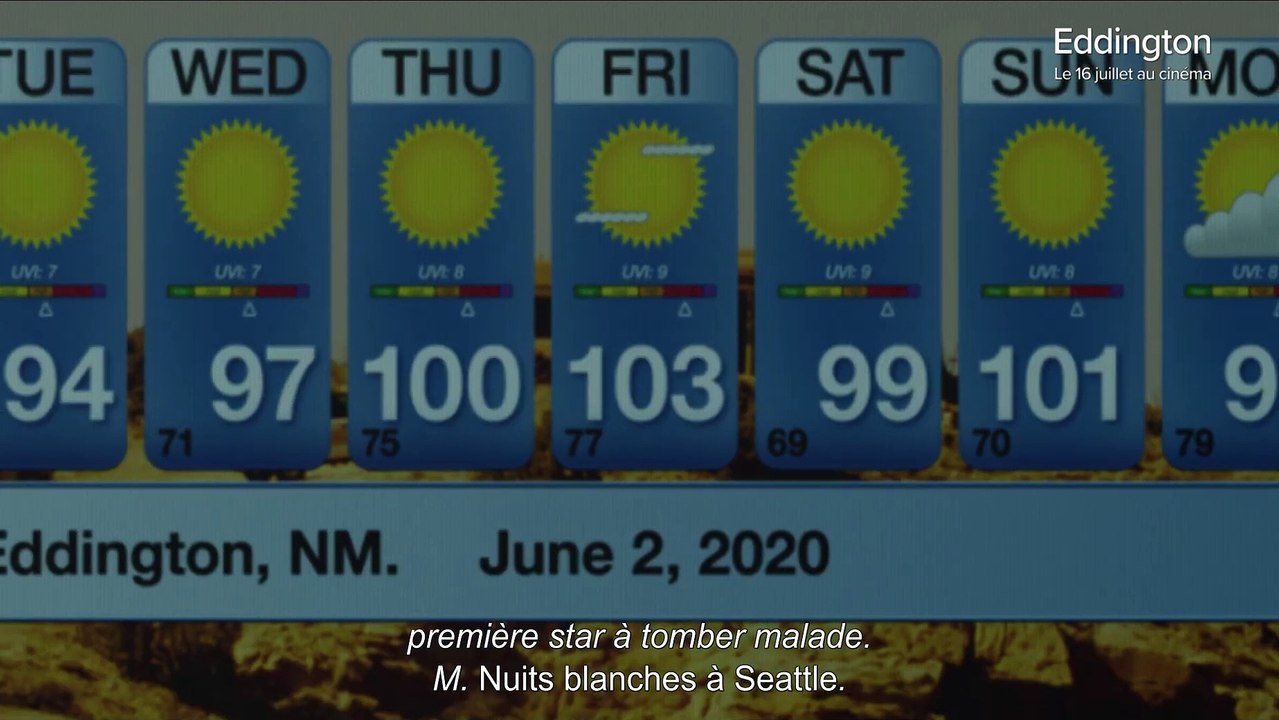 Eddington de Ari Aster : la bande-annonce VOST