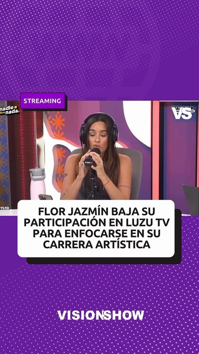 Flor Jazmín Peña se va de Luzu