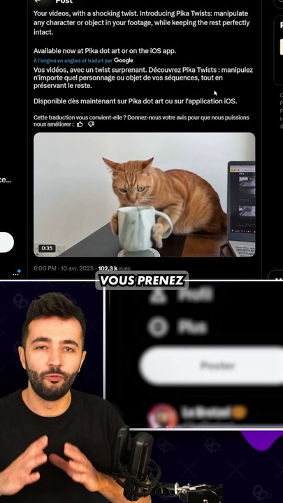 L'IA QUI DÉFORME LA RÉALITÉ !! 🎥 #pika #pikatwist #actusia #pikalabs #aivideo #videoia