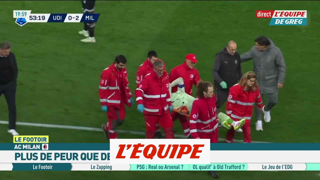 Mike Maignan va bientôt reprendre l'entraînement avec l'AC Milan - Foot - Serie A - AC Milan