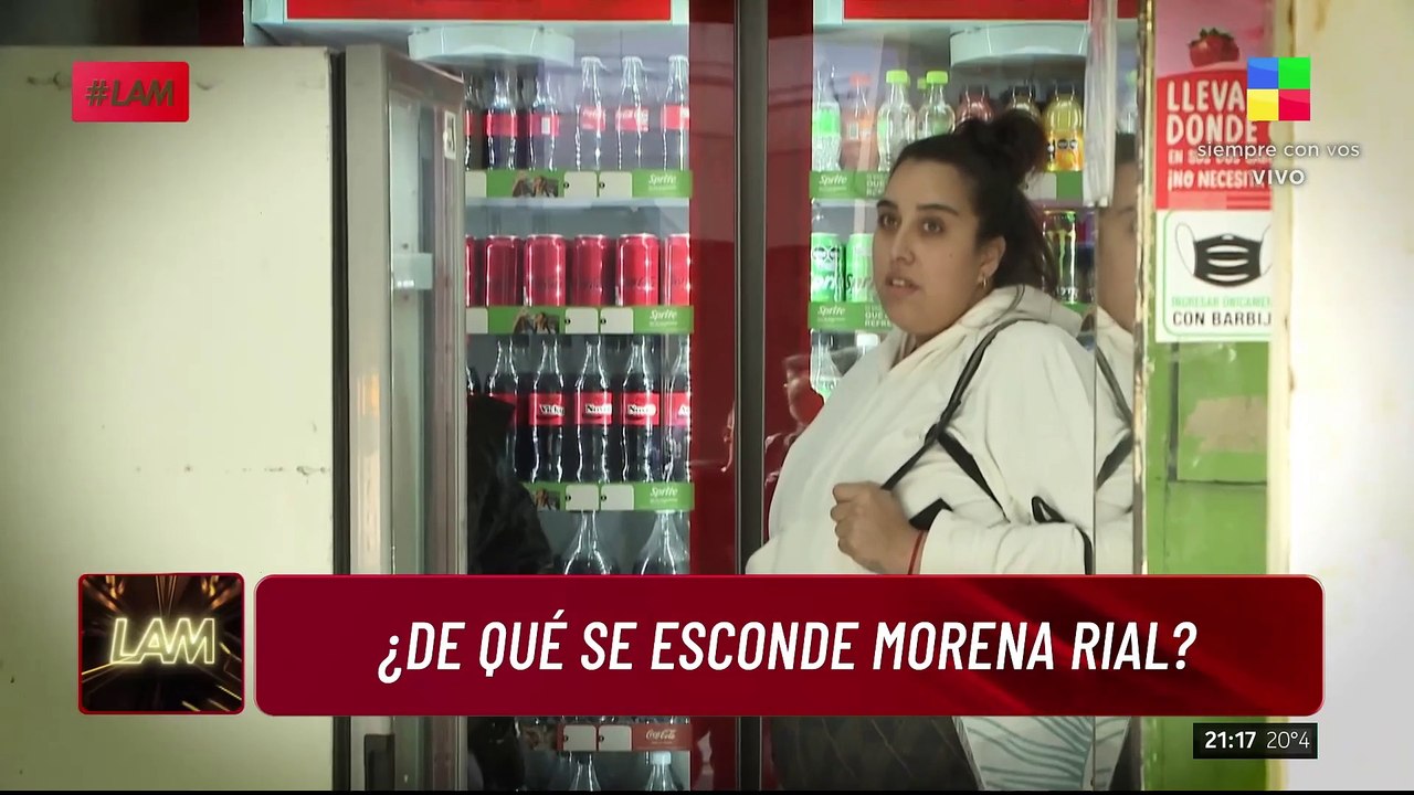 👀 Morena Rial ESCAPA DE LAS CÁMARAS DE LAM: "No me jodas"