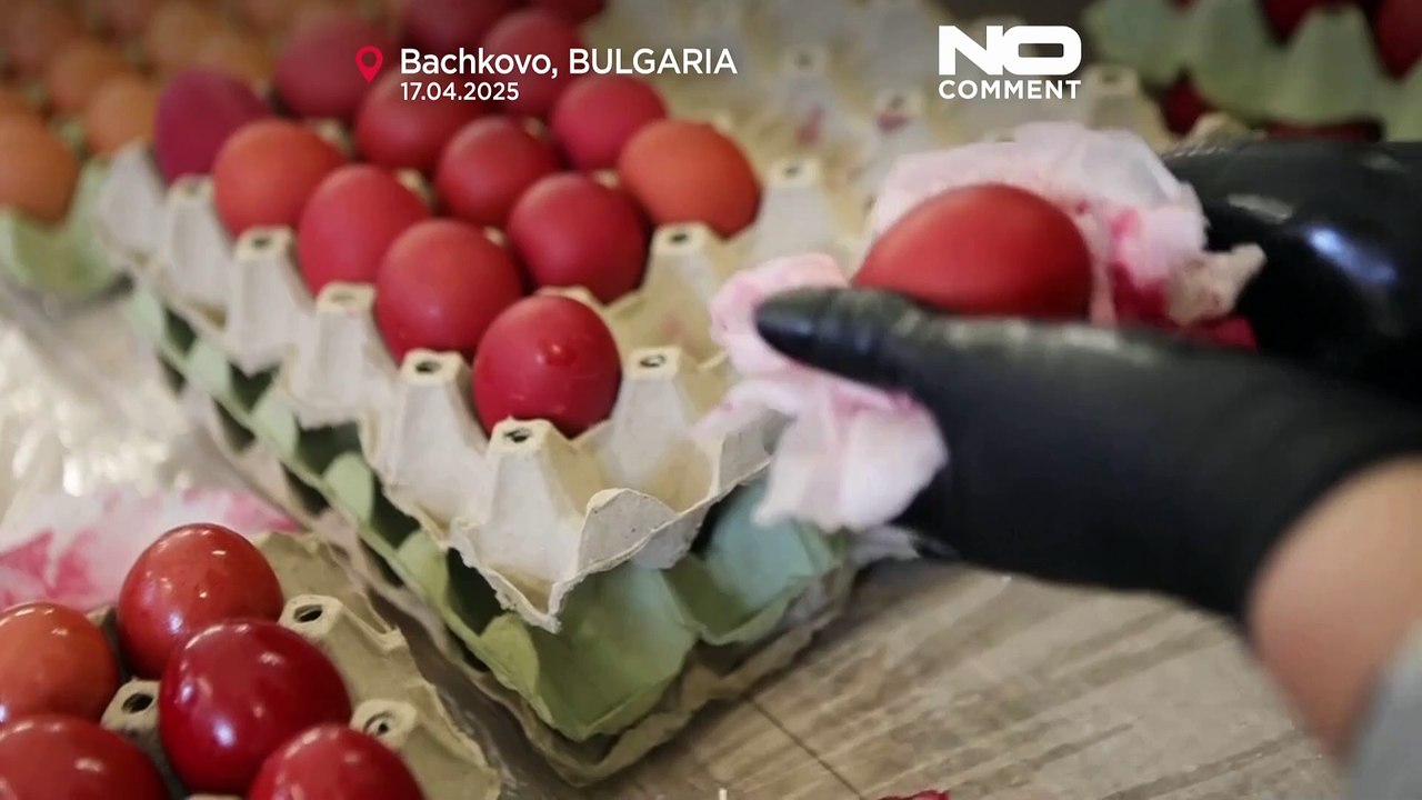 Bulgarians prepare for Orthodox Easter with ancient traditions