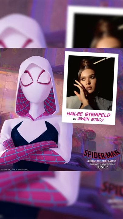 Hailee Steinfield n’a pas encore fait son doublage dans Beyond the Spider Verse