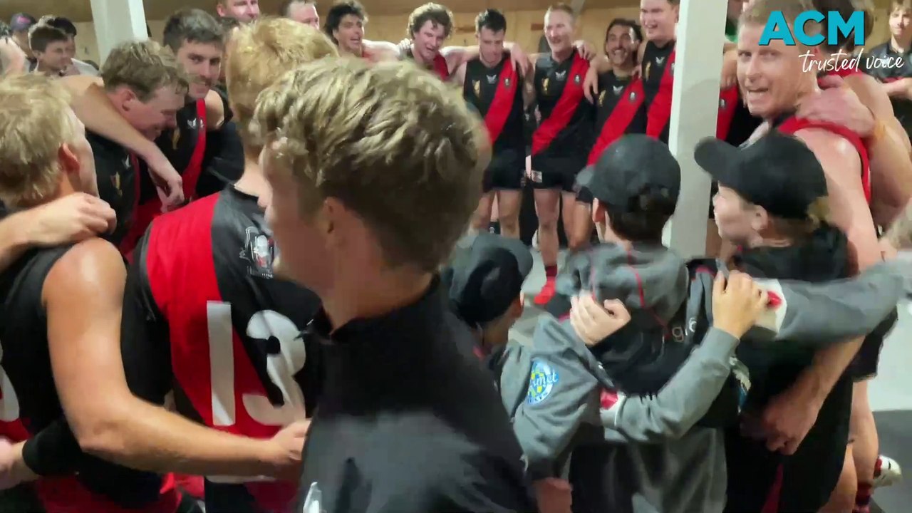 Ulverstone's team song after round two win