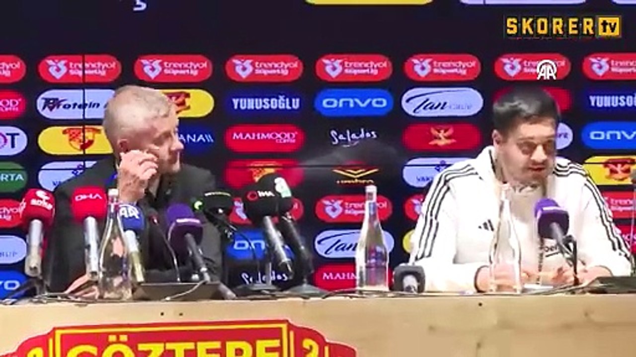 Beşiktaş Teknik Direktörü Ole Gunnar Solskjaer'in açıklaması