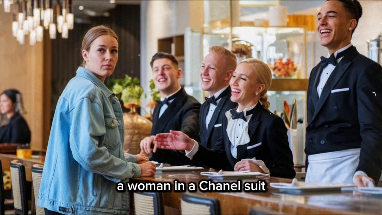 A Simple Woman Entered a Luxury Restaurant and Was Mocked, Until Her Billionaire Husband