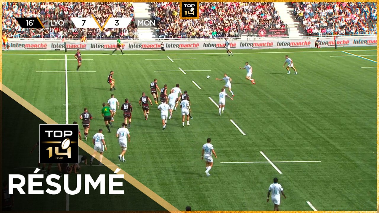 TOP 14 Saison 2024-2025 J21 - Résumé LOU Rugby - Montpellier Hérault Rugby