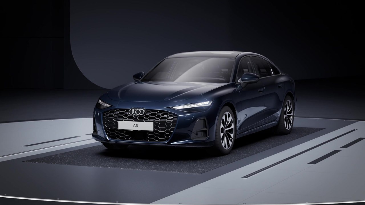 Audi A6 Sedan – Aerodynamics – Animation