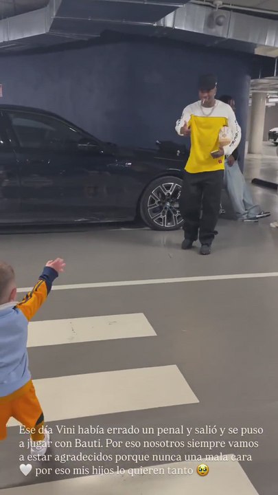 Mina Bonino desvela una tierna faceta de Vinicius en un día complicado para él