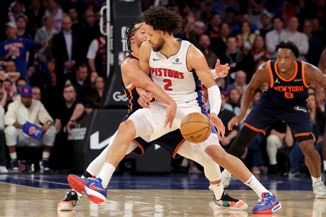 NBA : Cade Cunningham et les Pistons égalisent à New York