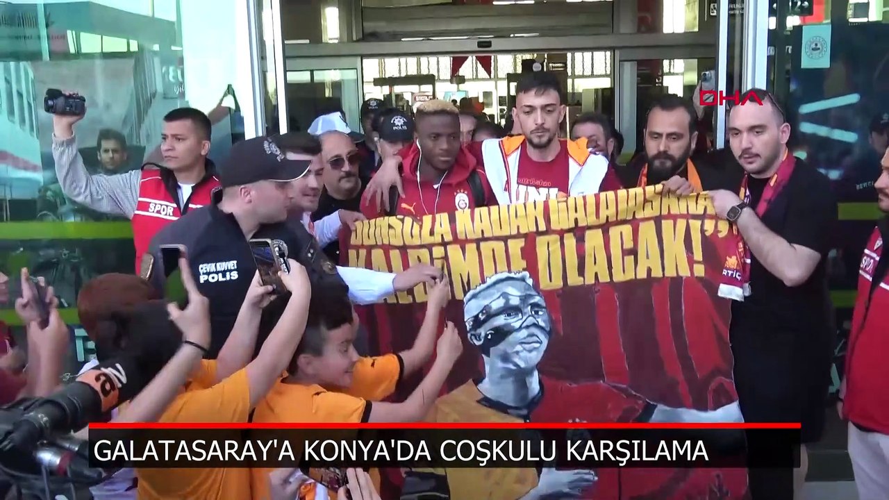 Konyaspor - Galatasaray maçı (VİDEO)