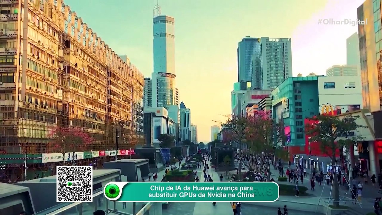 Chip de IA da Huawei avança para substituir GPUs da Nvidia na China