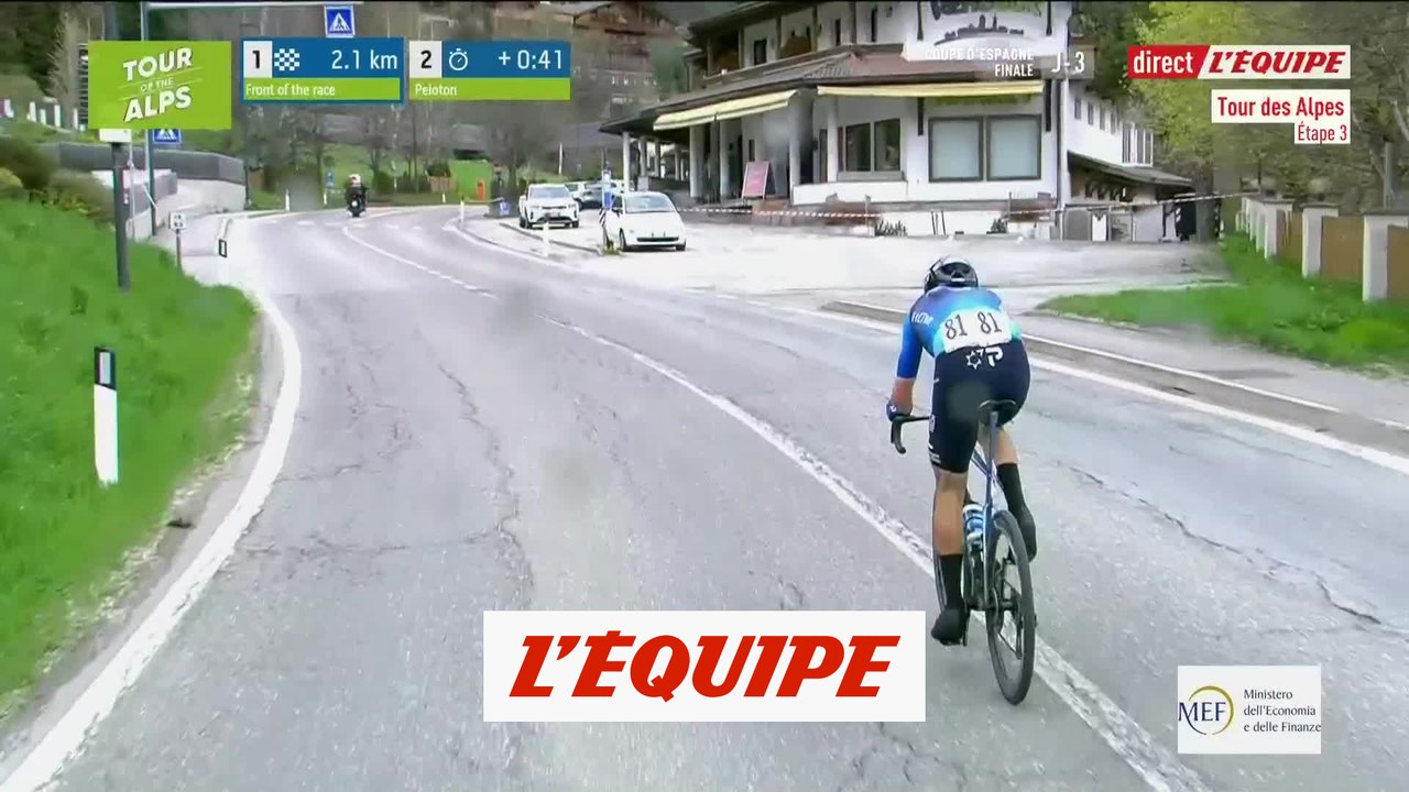 Frigo remporte la 3e étape - Cyclisme - Tour des Alpes