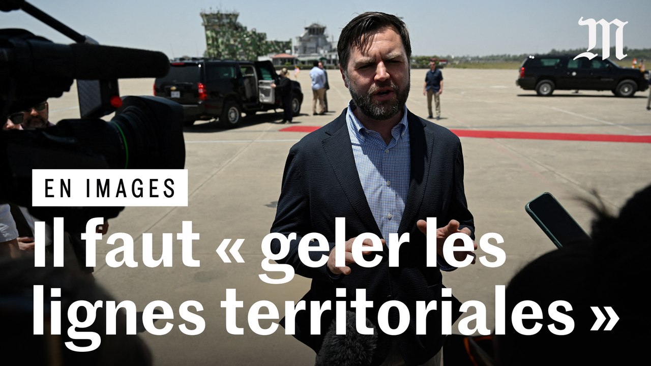 J. D. Vance demande à l'Ukraine et à la Russie de faire des concessions territoriales