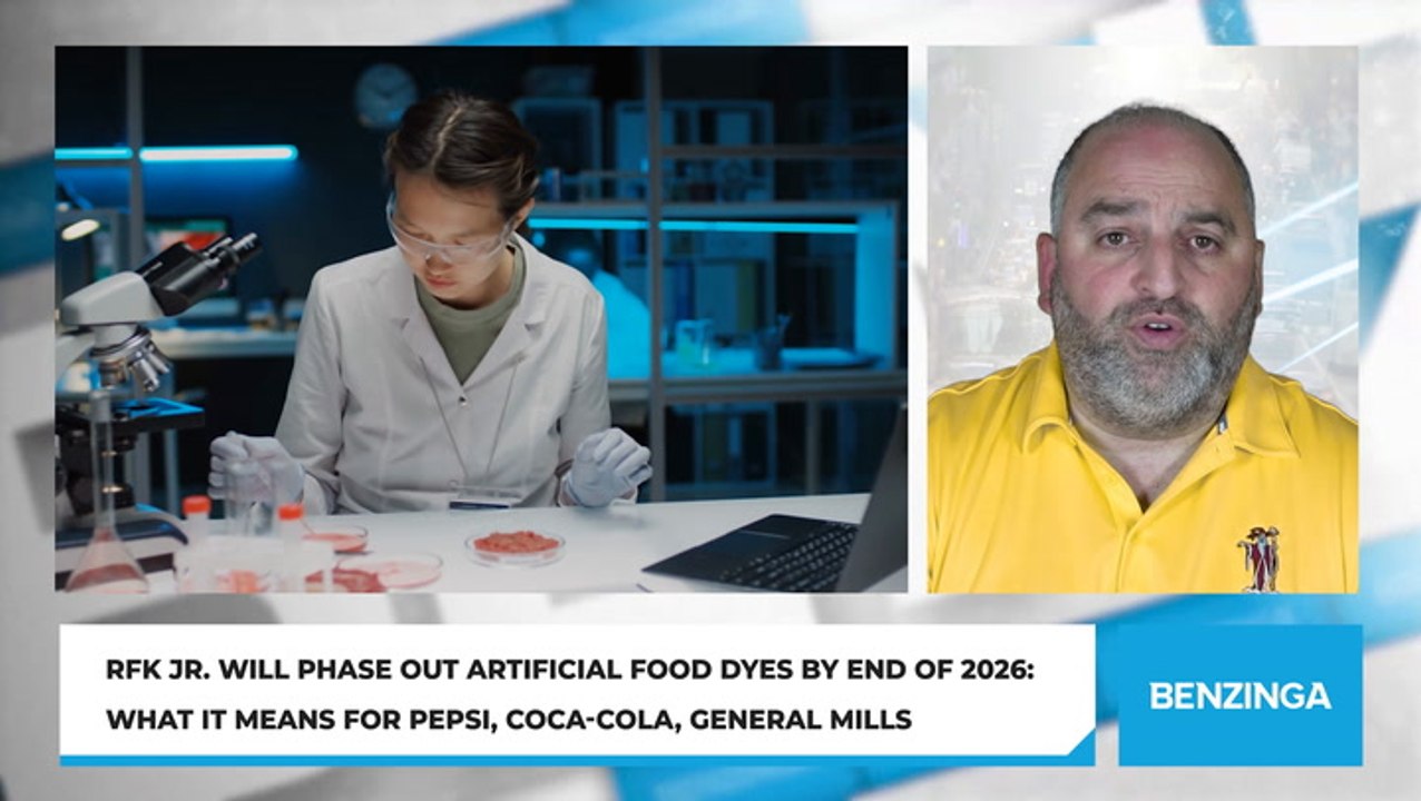 RFK Jr. Will Phase Out Artificial Food Dyes By End Of 2026: What It Means For Pepsi, Coca-Cola, General Mills