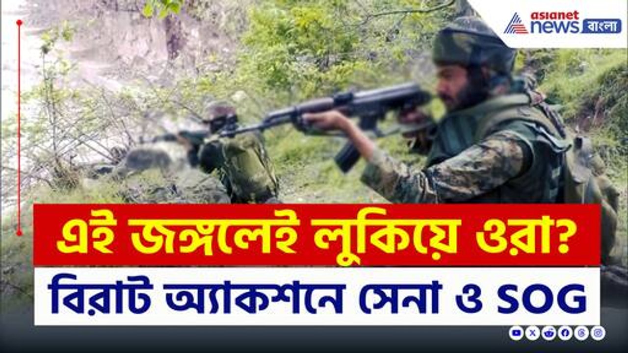 এই জঙ্গলেই লুকিয়ে ওরা? হামলাকারীদের খোঁজে বিরাট অ্যাকশনে সেনা ও SOG