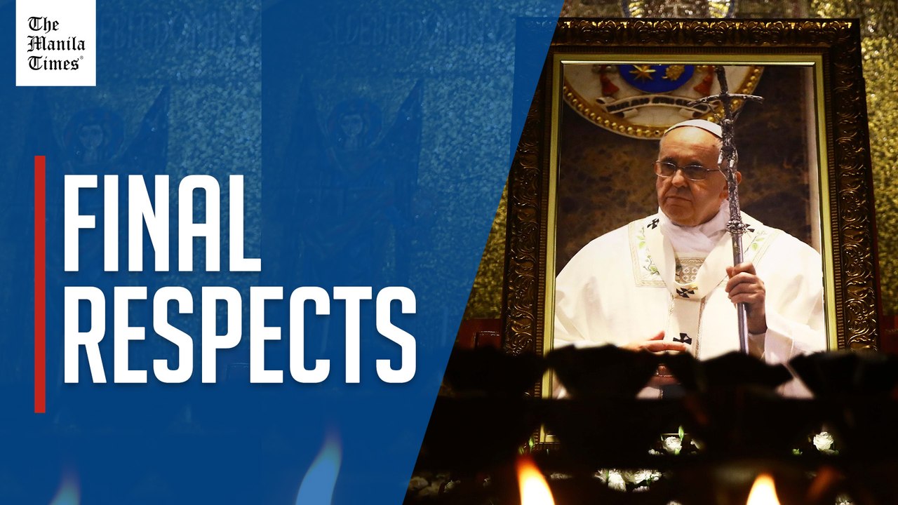 Marcos, first lady to fly to Vatican for Pope Francis funeral