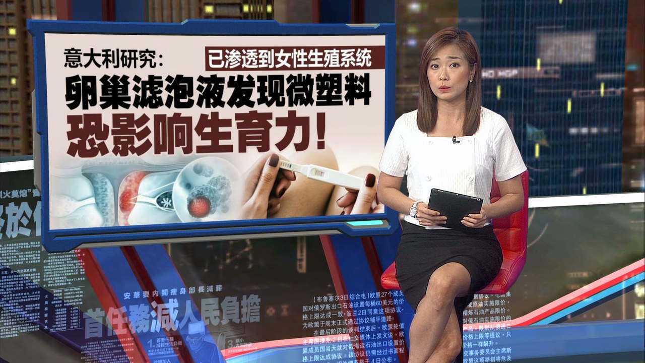 环境污染对生殖系统的潜在伤害    女性卵巢验出微塑料！