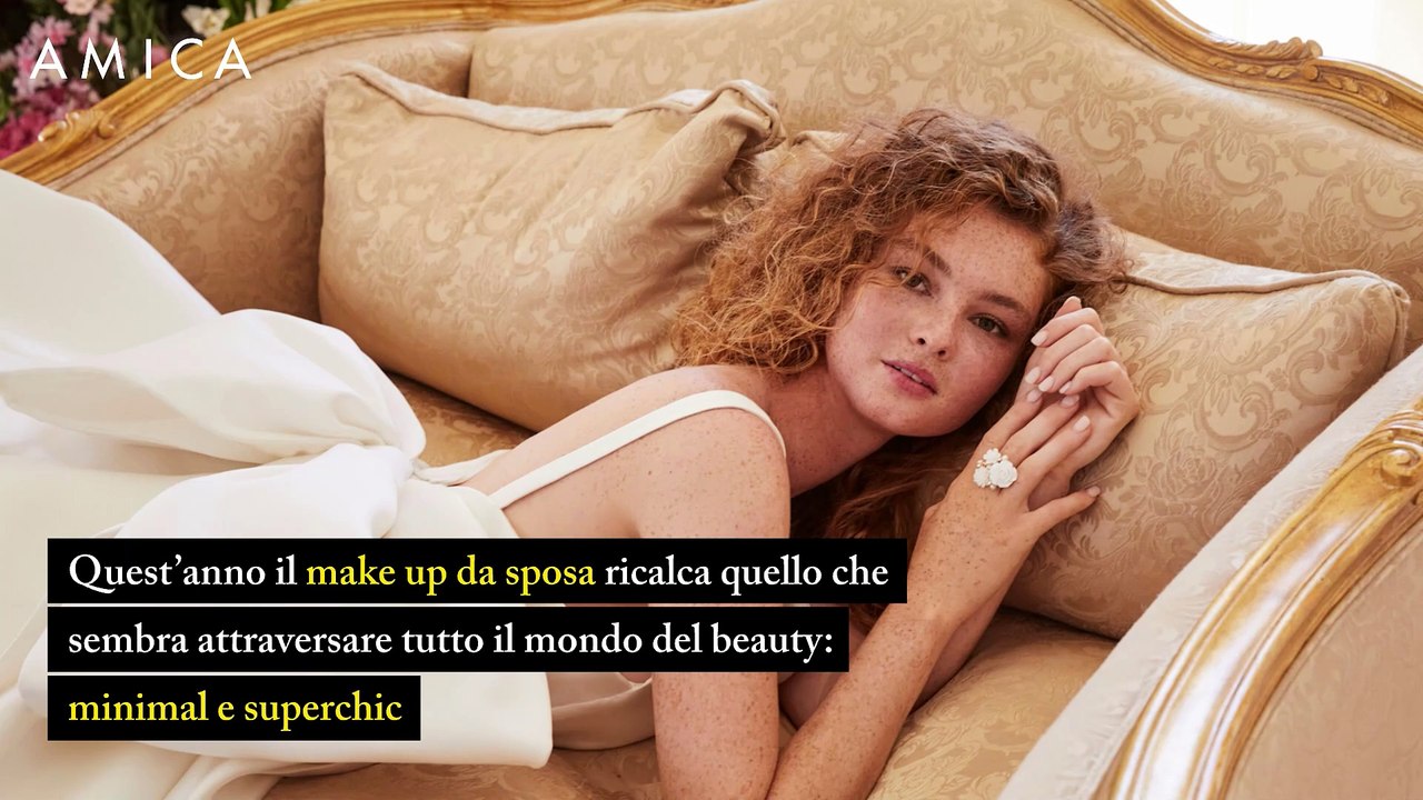 Make up da sposa: i beauty look da provare minimal chic