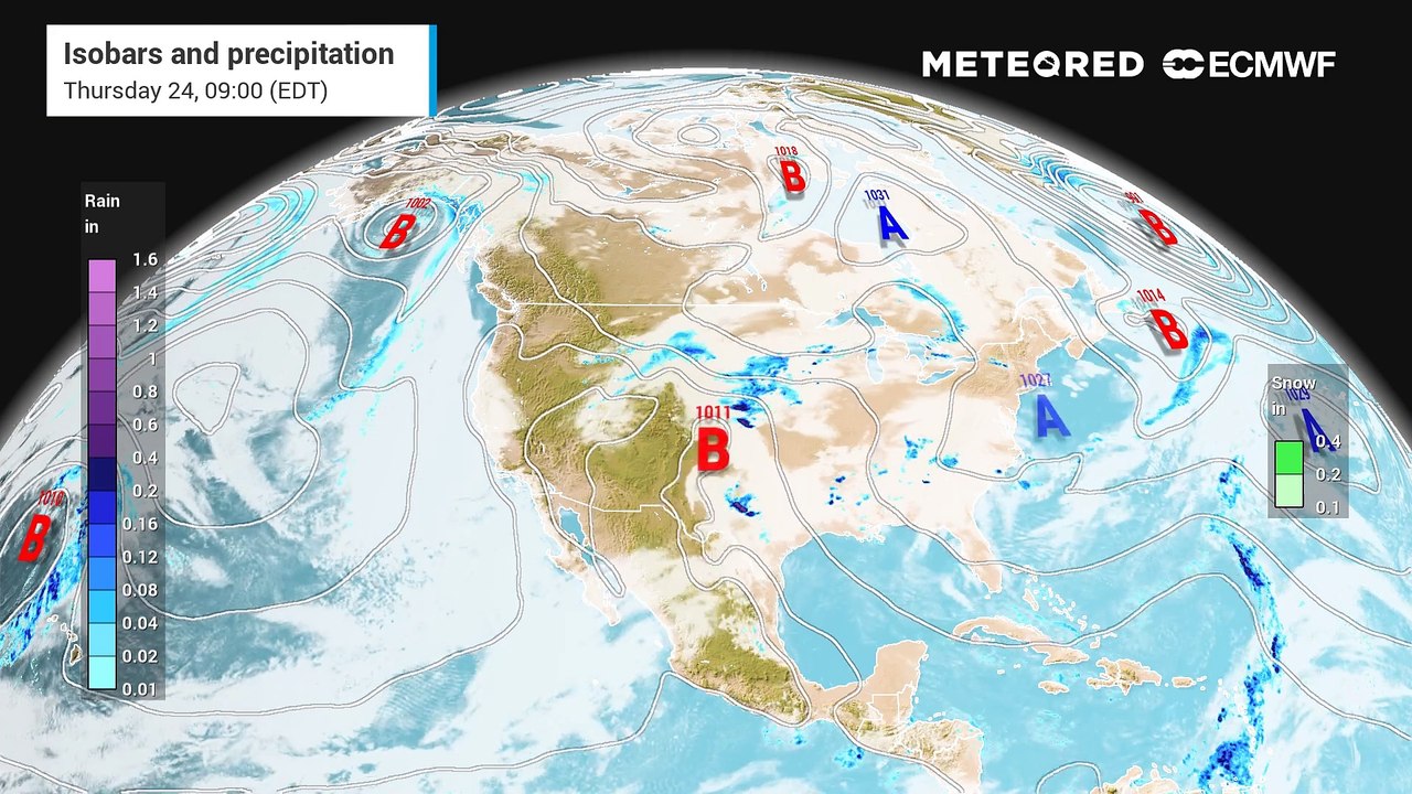 A Coast-to-Coast Weather Rollercoaster