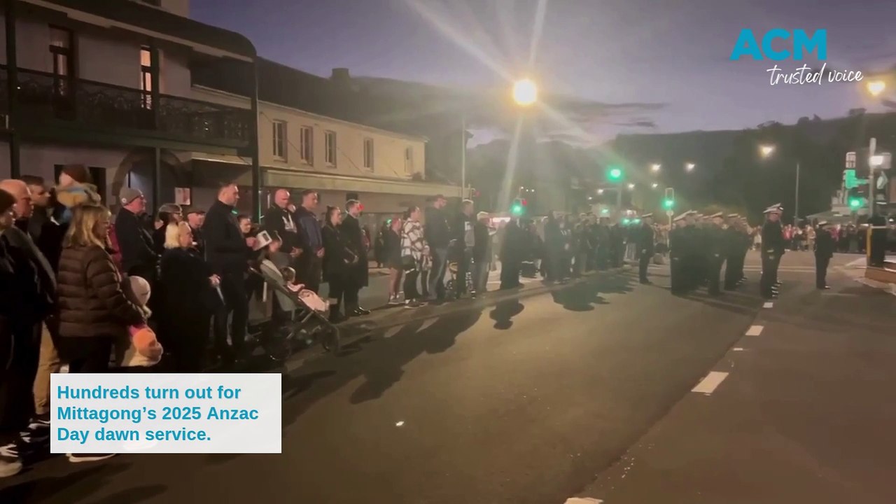 Mittagong Anzac Day dawn service 2025