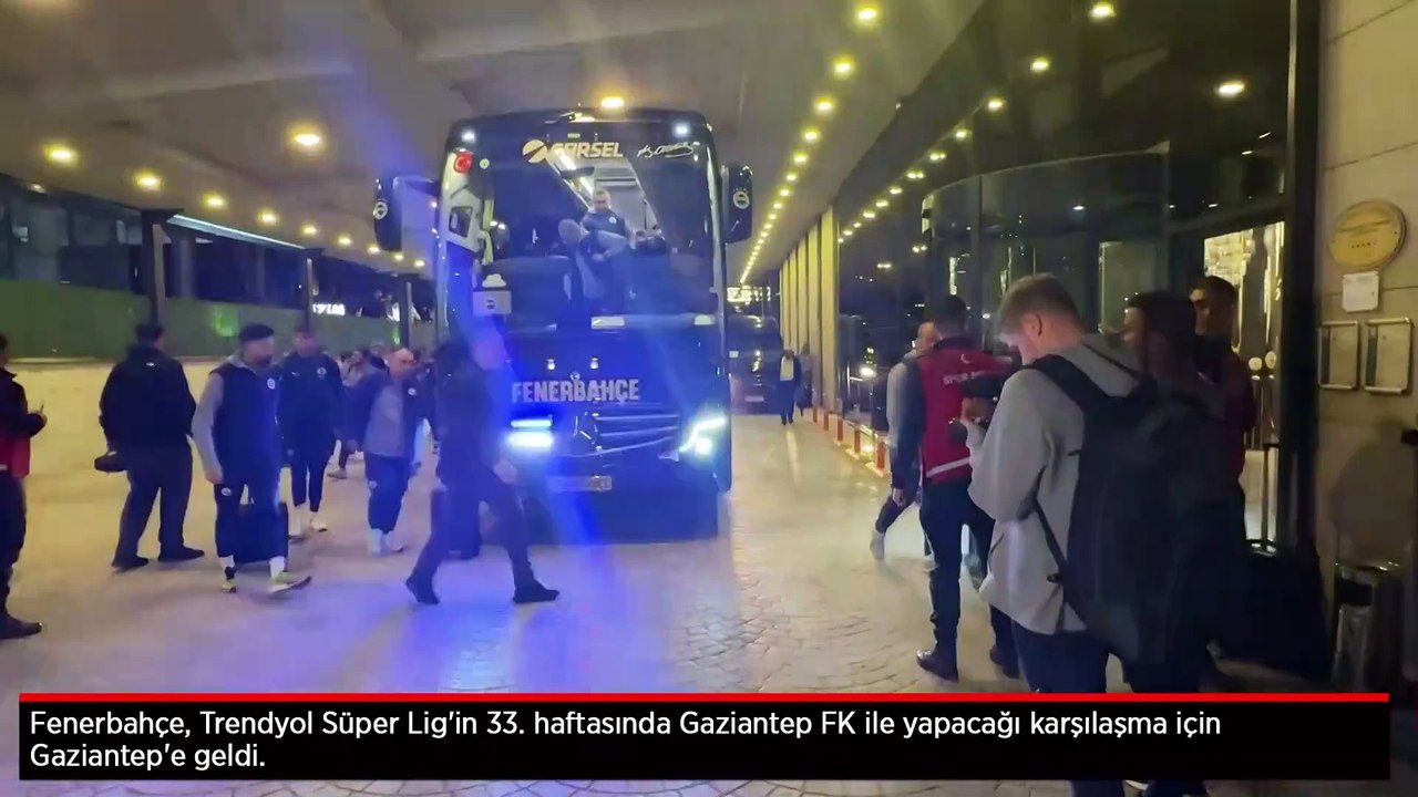Gaziantep'te Fenerbahçe taraftarlarından yönetime tepki