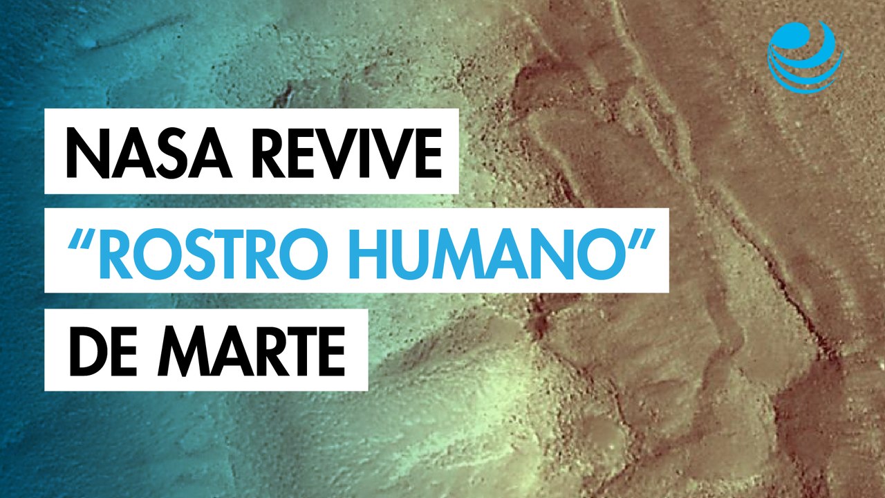 La NASA revive el enigma del ‘rostro humano’ de Marte con nueva imagen de HiRISE