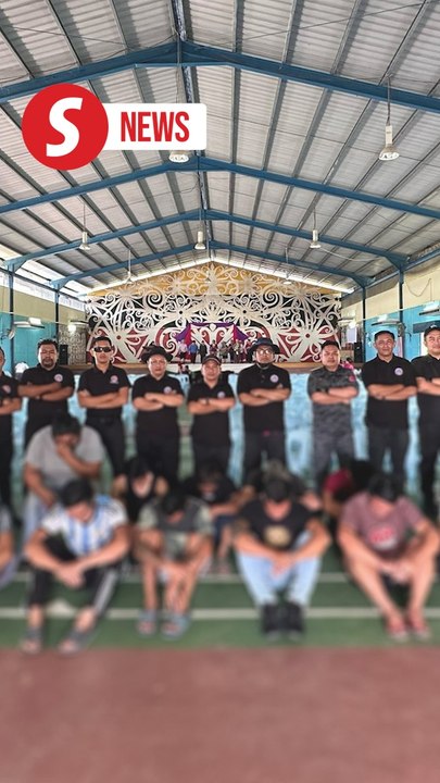 Retiree among 40 rounded up in anti-drug crackdown in Belaga