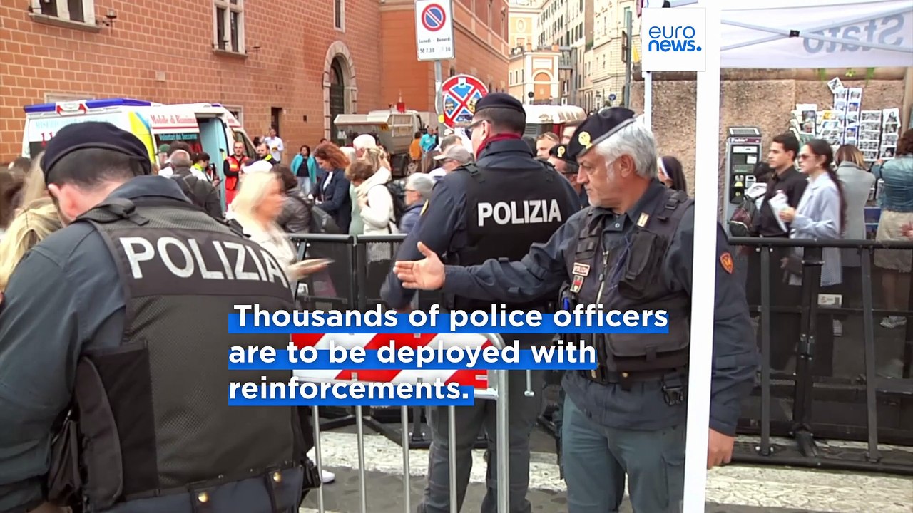 The impressive security measures at Pope Francis' funeral, from anti-drone bazookas to Eurofighters